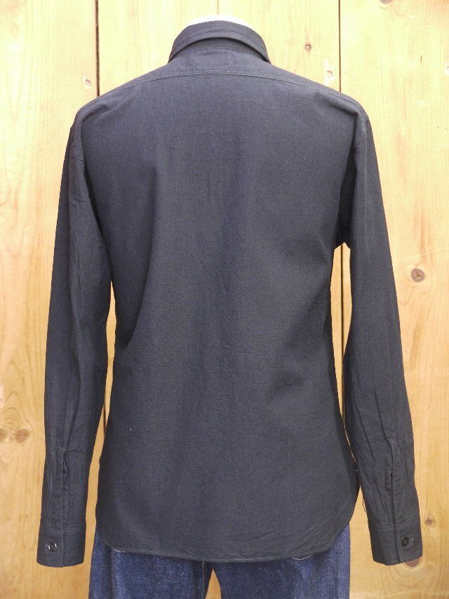 新品 バズリクソンズ ウィリアムギブソン ブラックシャンブレーワークシャツ M BR29143 buzzricksons williamgibson_画像2