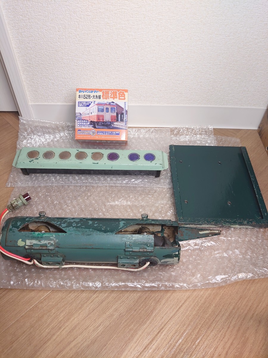 真作】絵画 油彩4号 湾岸に佇む倉庫群 静謐な海辺の風景