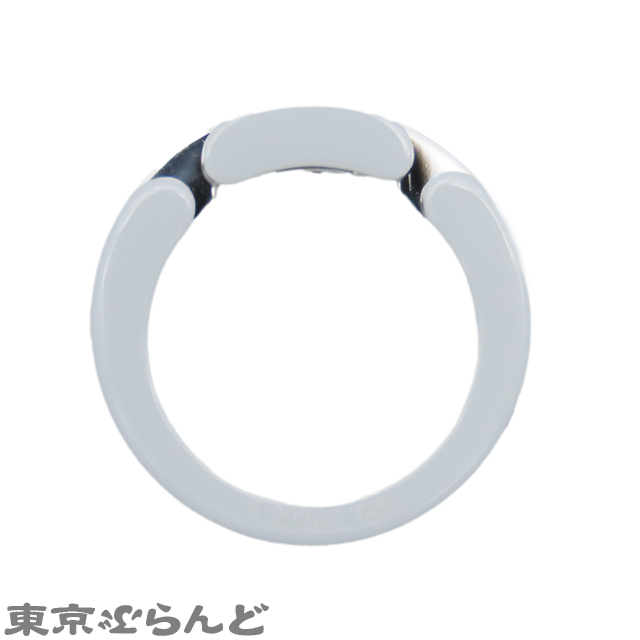 101805611 シャネル CHANEL ウルトラコレクション リング ホワイトゴールド K18WG ホワイトセラミック 9号相当 49 指輪 レディース 仕上済_画像7