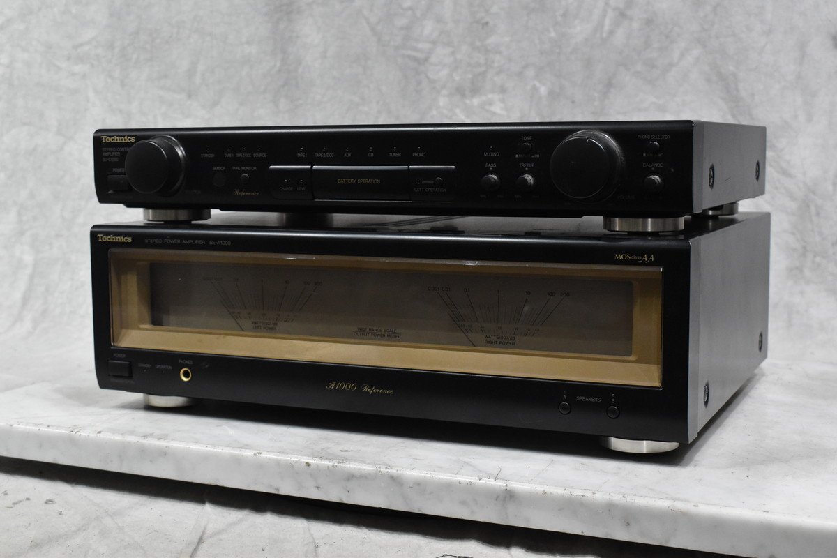 □ Technics テクニクス SE-A1000 パワーアンプ 取扱説明書有り 音出し確認済 中古 現状品 230906G6230 Yahoo!オークション -「technics se-a1000」の落札相場・落札価格