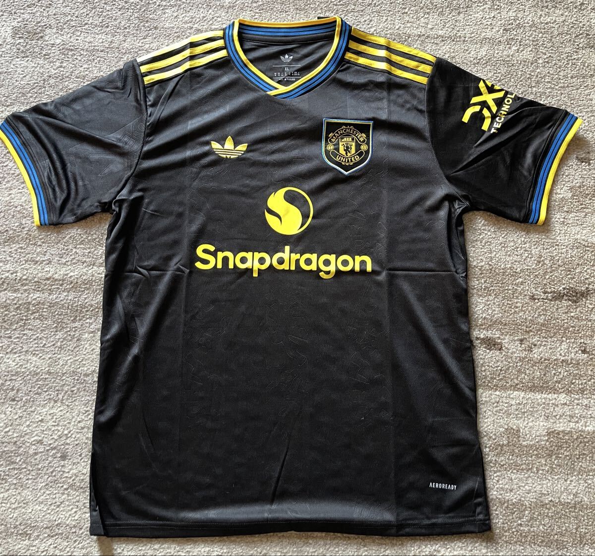 25-26 マンチェスターユナイテッド アディダス 半袖 3XLサイズ サードユニフォーム プレミアリーグ