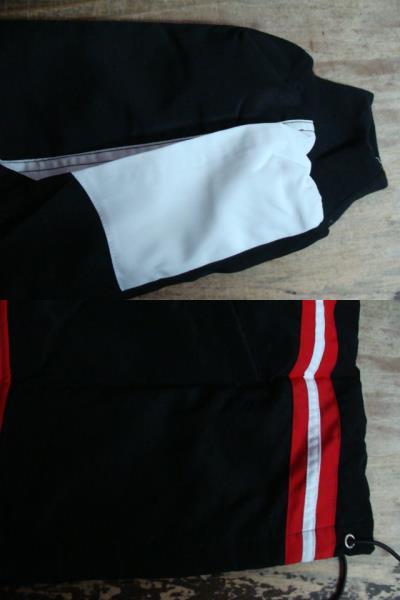 [ не использовался товар ] солнечный pauroFC Zip выше с хлопком жакет красный × чёрный (XL)