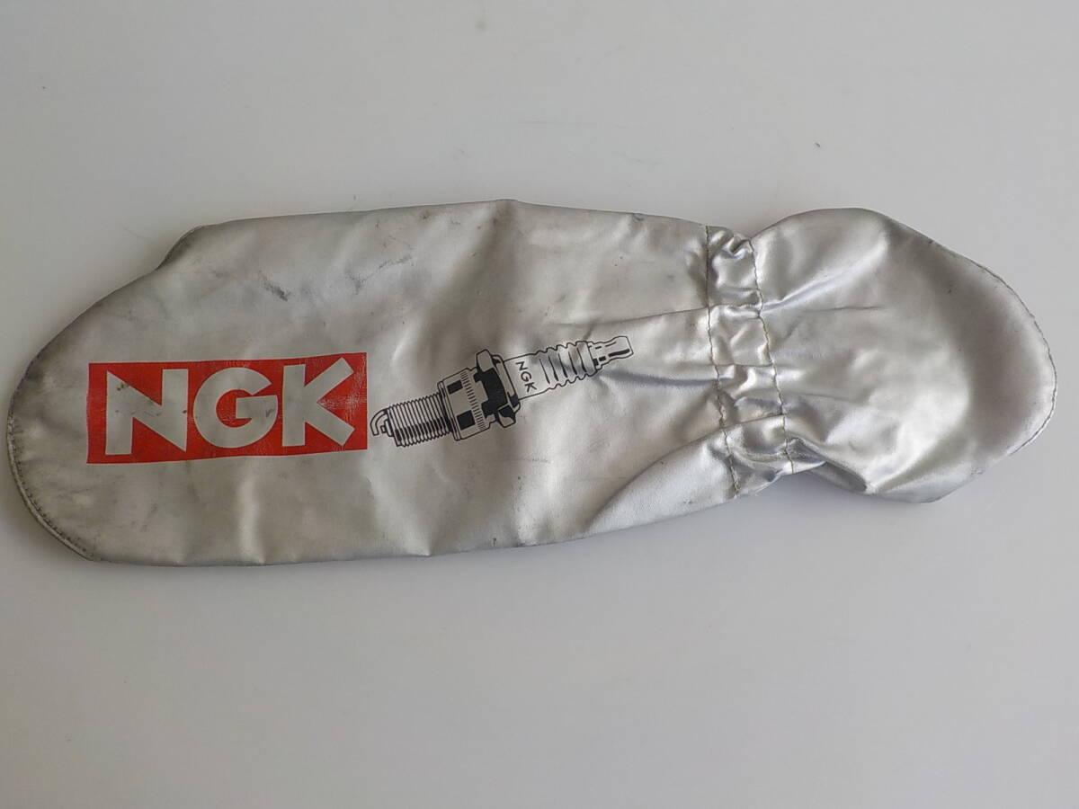  старый машина NGK свеча зажигания штекер для замены arm mi покрытие магазин .. товар Showa Retro подлинная вещь 