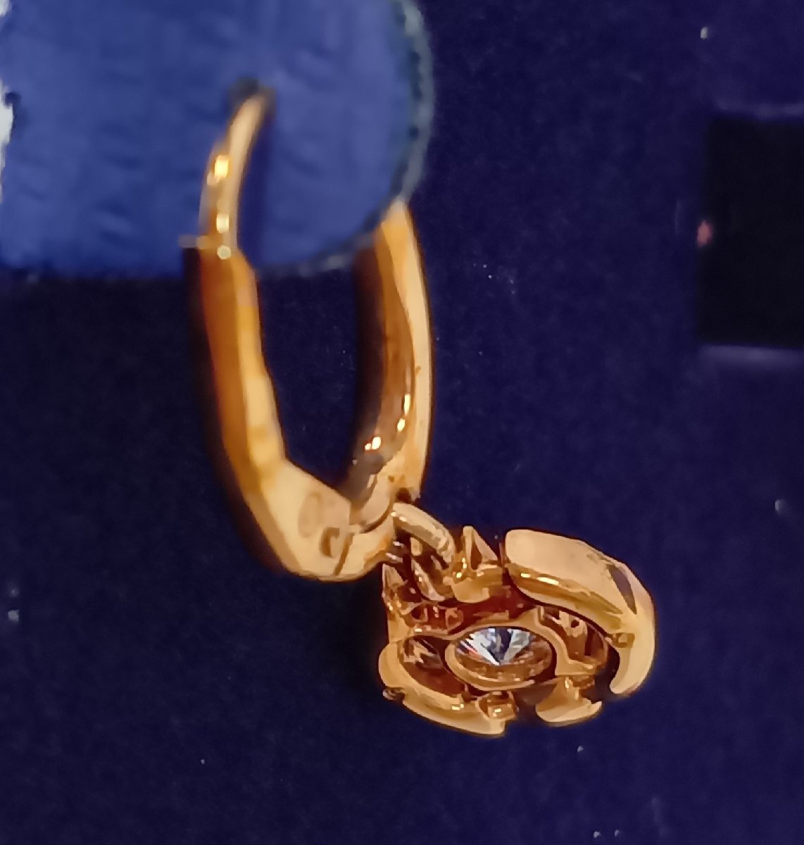 Swarovski スワロフスキー スパークリング ダンス ドロップ ピアス_画像8