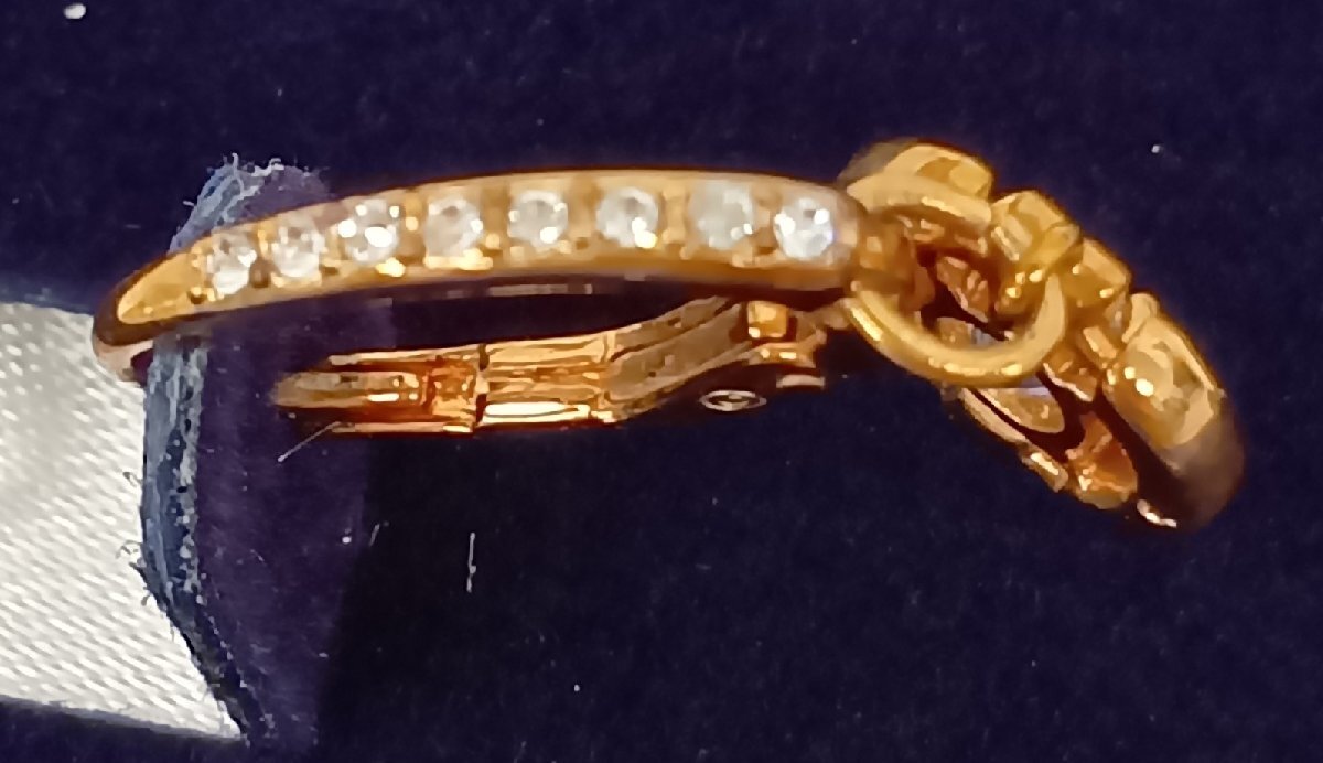 Swarovski スワロフスキー スパークリング ダンス ドロップ ピアス_画像7