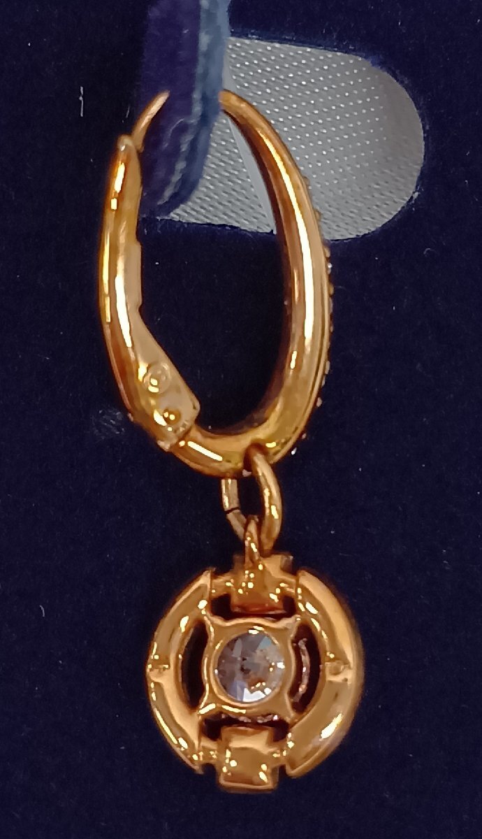 Swarovski スワロフスキー スパークリング ダンス ドロップ ピアス_画像5