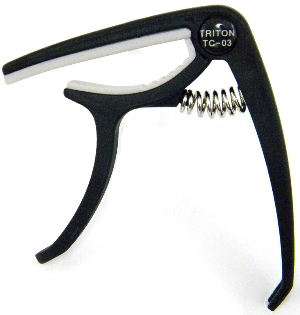 [3 позиций комплект ] compact зажим тип тюнер & каподастр (BLACK)& pick (3 листов )* бесплатная доставка *