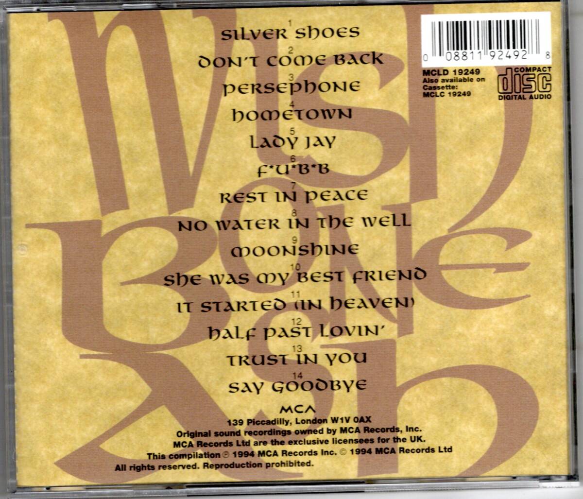 WISHBONE ASH/THERE'S THE RUB/LOCKED IN