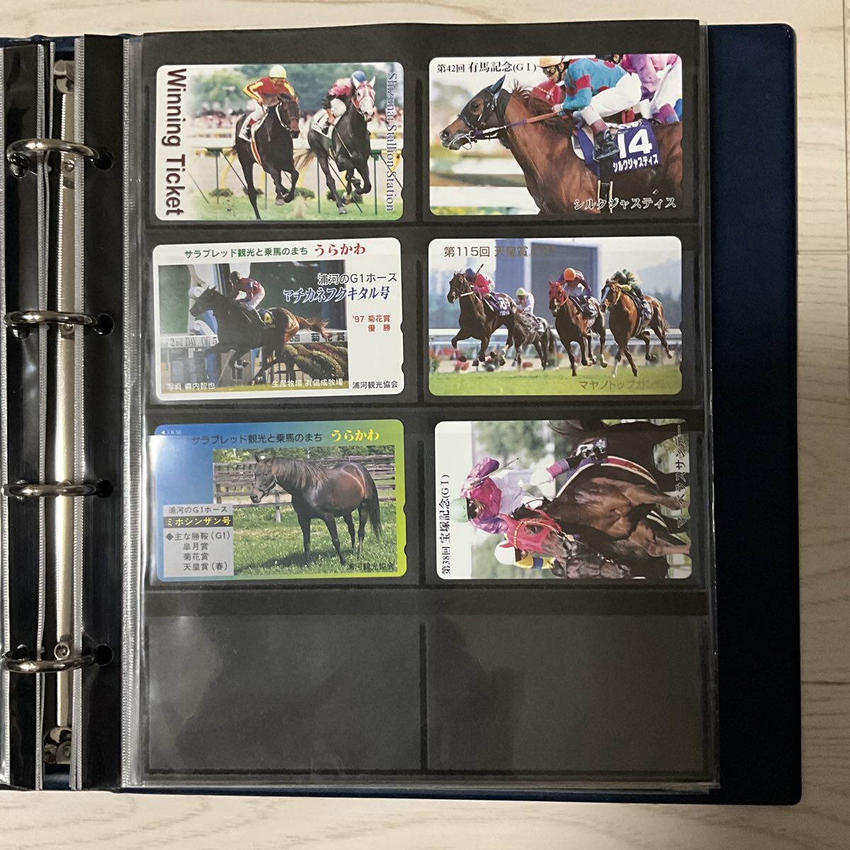 【未使用】競馬 テレホンカード 58枚 まとめ売りナリタブライアン ビワハヤヒデ メジロラモーヌサクラチトセオーなど_画像7