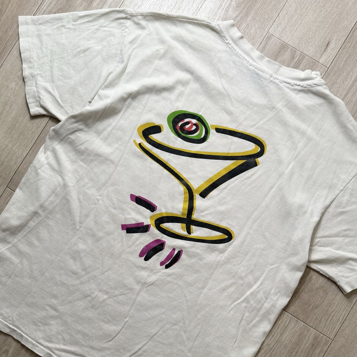 90s SMIRNOFF スミノフ プロモTシャツ L ヘインズ USA製 ビンテージ_画像1