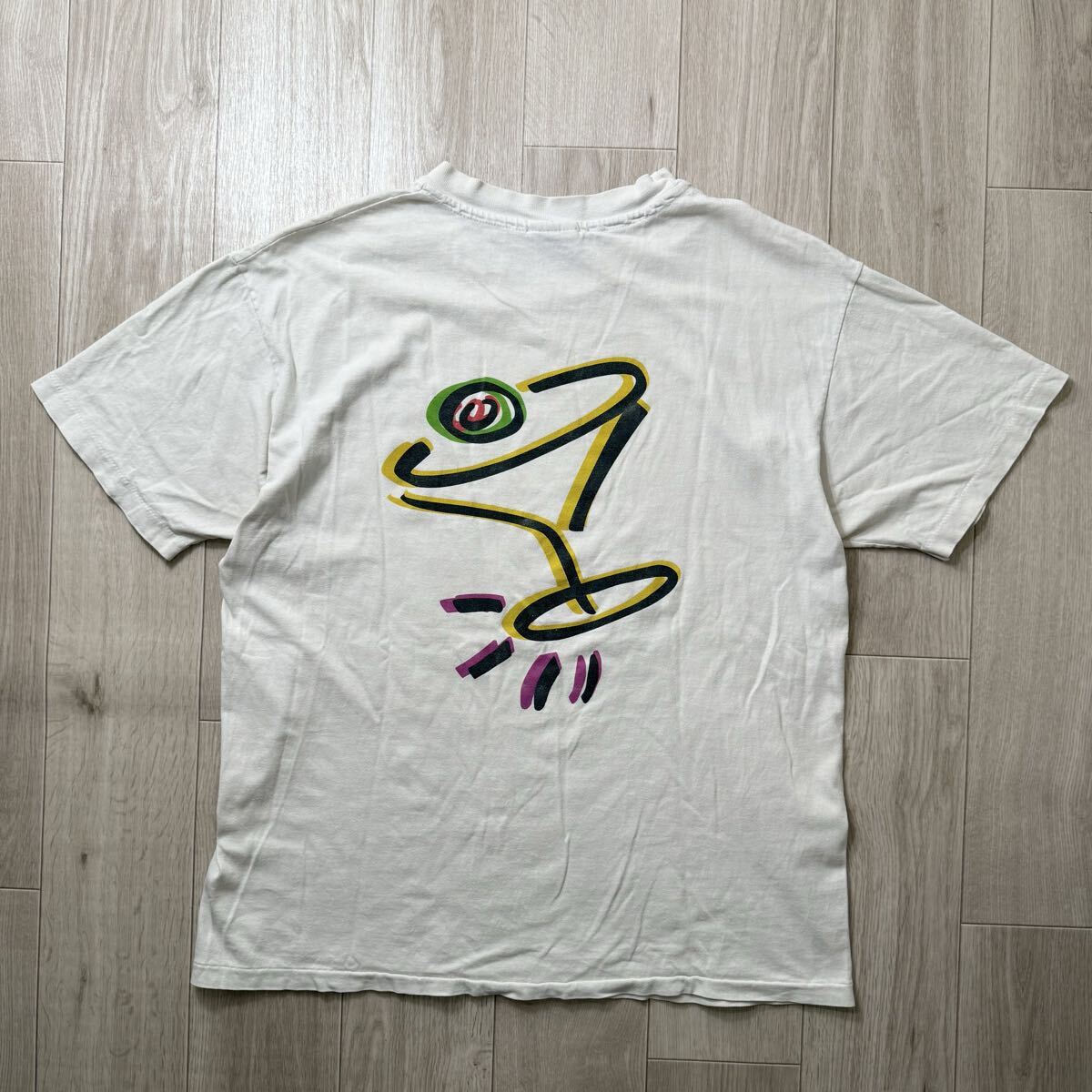 90s SMIRNOFF スミノフ プロモTシャツ L ヘインズ USA製 ビンテージ_画像2
