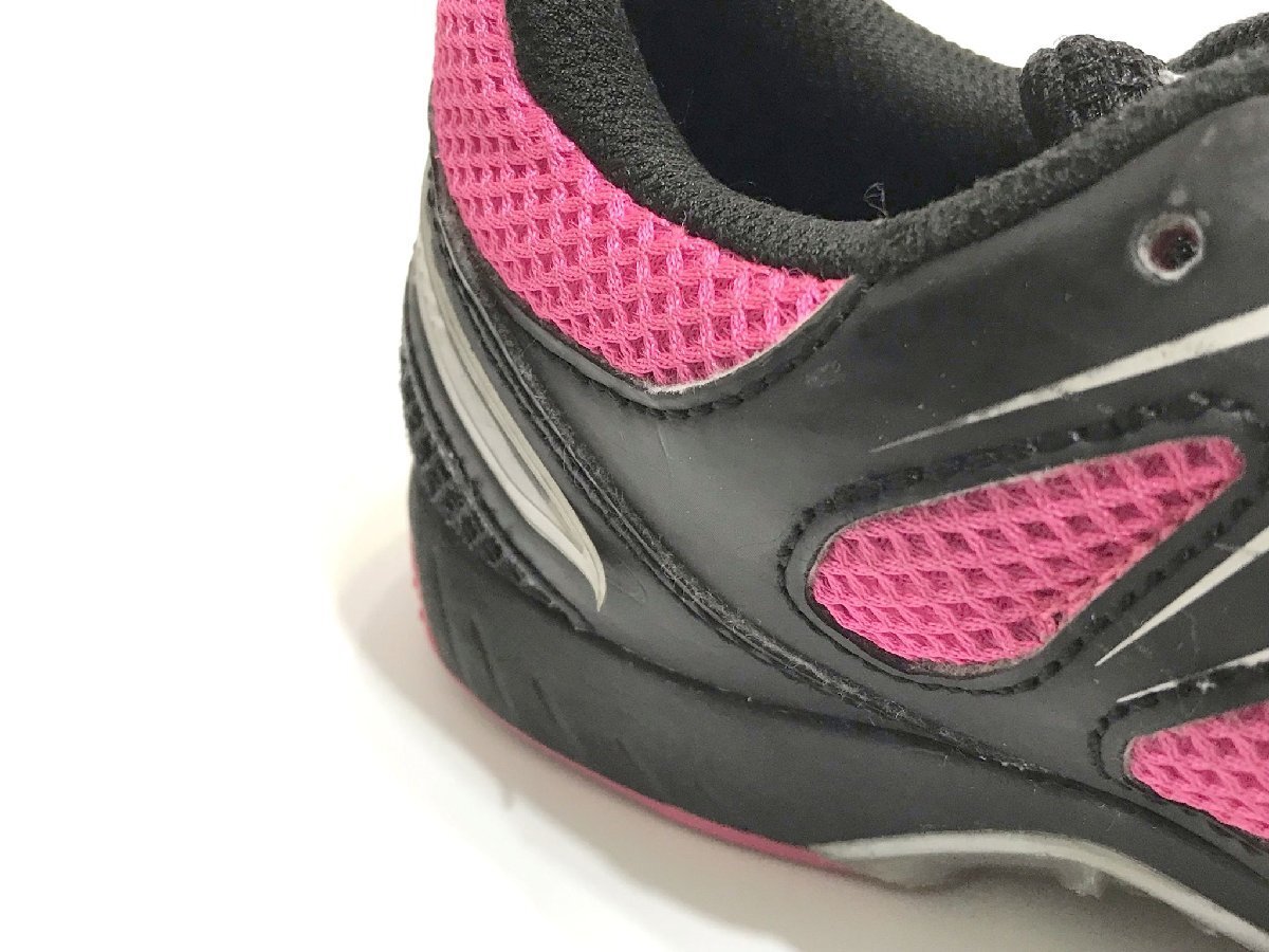 #[YS-1] Asics asics спортивные туфли # Laser beam 22cm черный чёрный × розовый серия # женский [ включение в покупку возможность товар ]#D