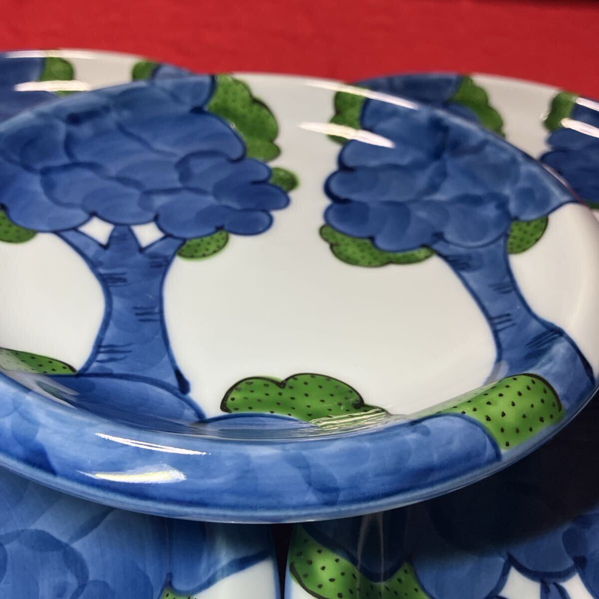 源右衛門窯　染錦大樹　銘々皿揃 未使用品 源右衛門窯 染錦 大樹 銘々皿 5枚組 - メルカリ