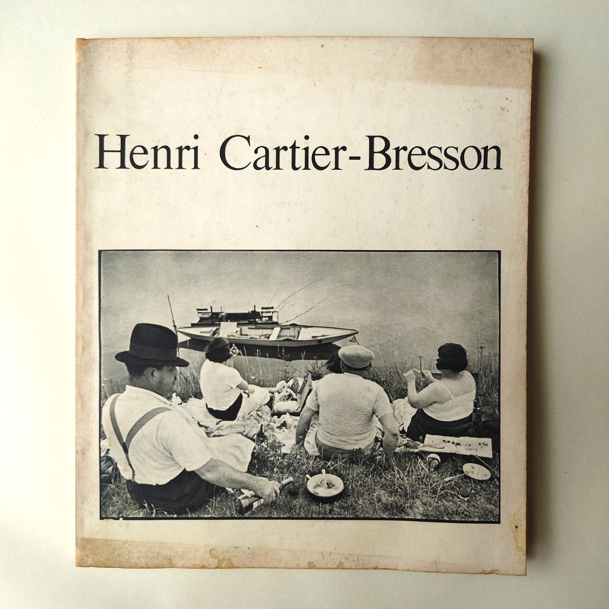 henri cartier - bresson アンリ カルティエ ブレッソン図録 1979年 大阪芸術大学 マグナム モノクロ アートフォト 写真集_画像1