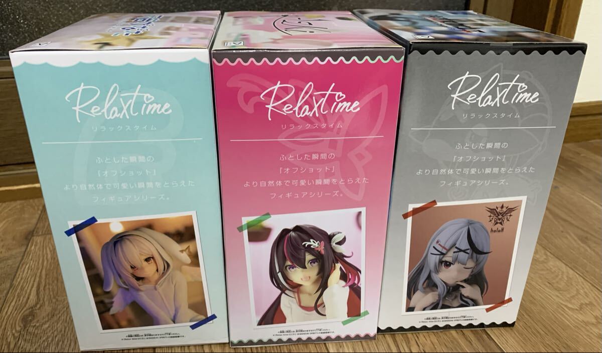 ホロライブ 3体セット 3体セット ホロライブ #hololive IF Relax time フィギュア 沙花
