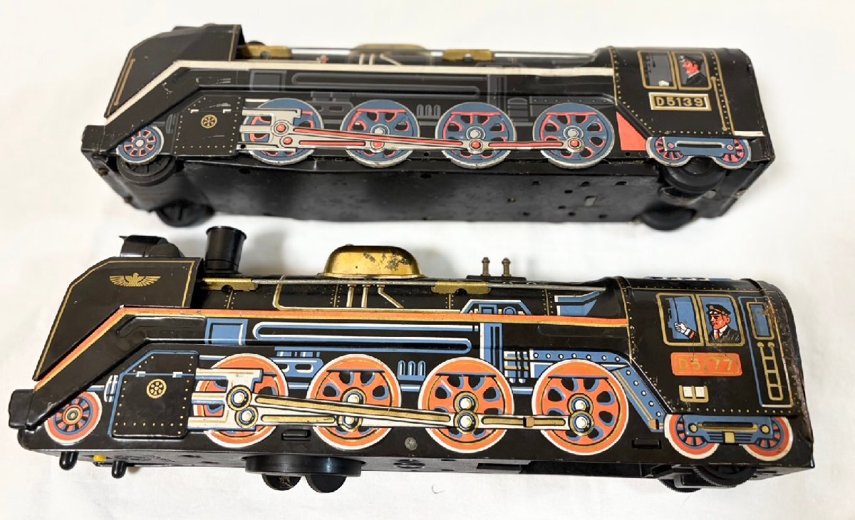 ■ 昭和レトロ SL 機関車 ブリキトーイ 4個セット ヴィンテージ おもちゃ 現状販売 ★_画像6
