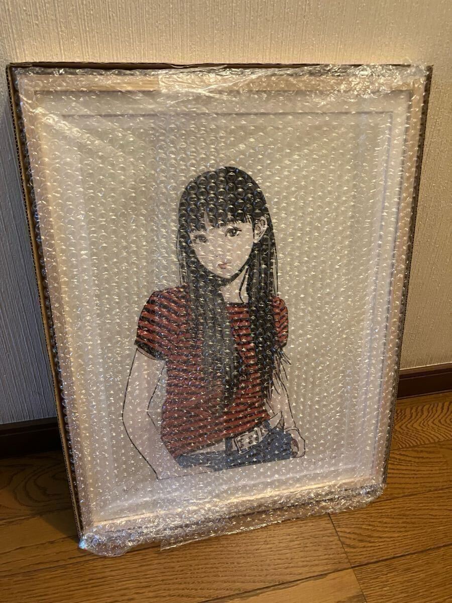 江口寿史 Border Girl ED100 直筆サイン 限定100部 版画 真作 江口寿史 Border Girl ED100 直筆サイン 限定100部 版画