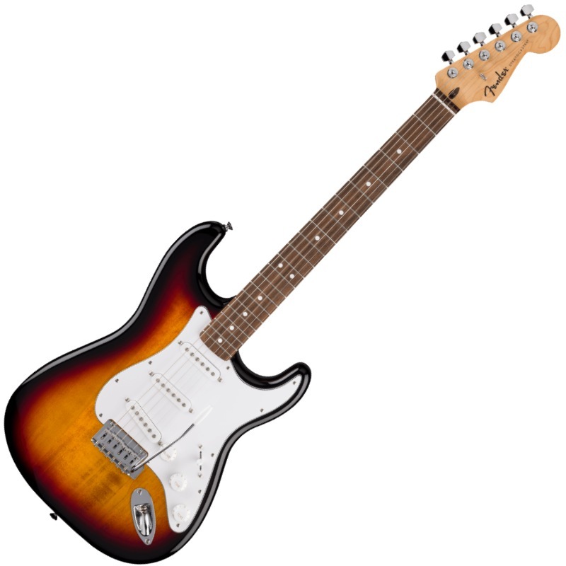 Fender Standard Stratocaster, Laurel Fingerboard, White Pickguard, 3-Color Sunburst〈フェンダーストラトキャスター〉