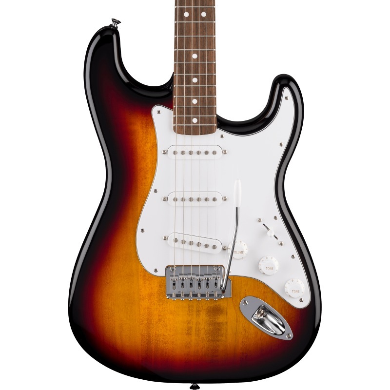Fender Standard Stratocaster, Laurel Fingerboard, White Pickguard, 3-Color Sunburst〈フェンダーストラトキャスター〉