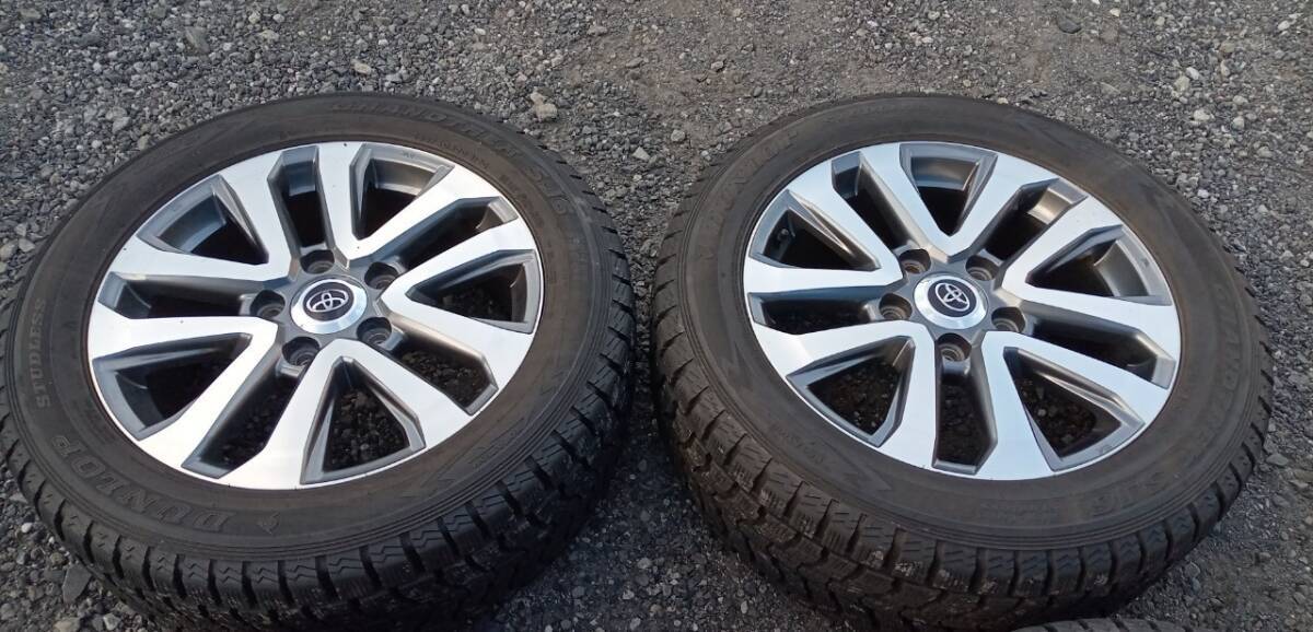 Toyota Land Cruiser ZX200 серия более поздней модели, оригинальные AW Dunlop studless T4 шт. комплект 285/50/20 ⑦ Toyota Land Cruiser ZX200 серия более поздней модели, оригинальные AW Dunlop studless T4 шт. комплект 285/50/20 ⑦