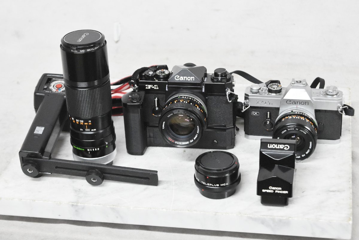 【G】CANON F-1/FTB/FD 28MM/FD 50MM/FD 100-200MM キヤノン 3072050