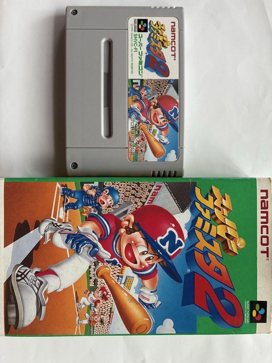 ナムコ　スーパーファミスタ2　SFC_画像2