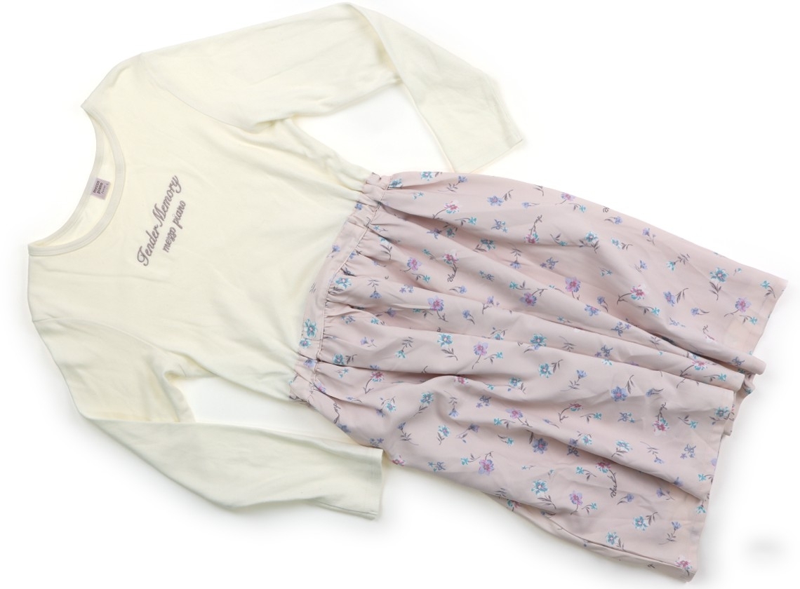メゾピアノ mezzo piano ワンピース 160サイズ 女の子 子供服 ベビー服 キッズ_画像1
