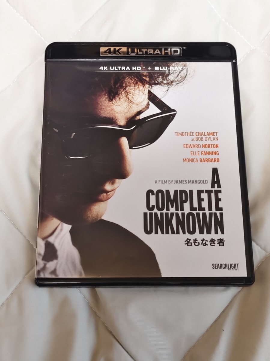 新品未使用品★ ブルーレイ&4Kソフト 洋画新作や名作など A COMPLETE UNKNOWN 名もなき者 Blu-ray+純正ケース ブルーレイ