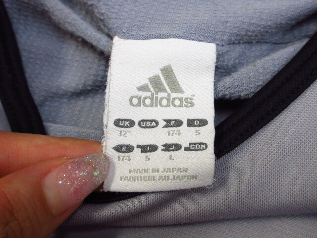 支給品　アディダス制　橫浜Fマリノス　ユニフォーム　メンズL 練習(xí)著 プラクティスシャツ 長(zhǎng)袖ゲームシャツ サッカージャージトップ08263