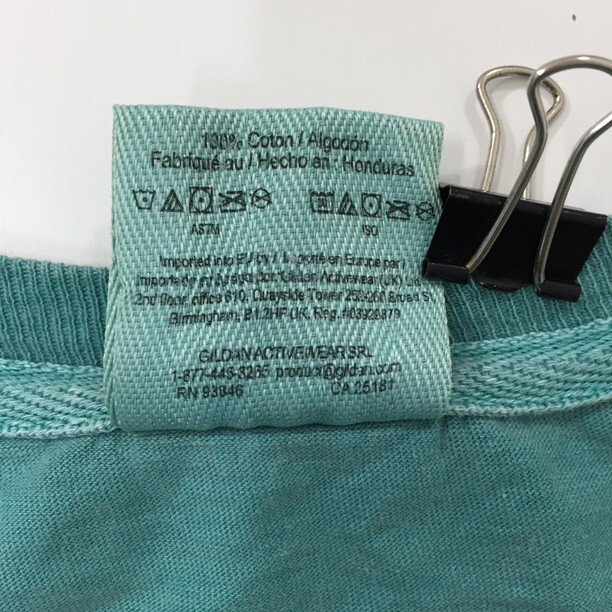 2311F-047 メンズ COMFORT COLORS コンフォートカラーズ グリーン 長袖Tシャツ 2XL 【送料一律!800円】_画像3