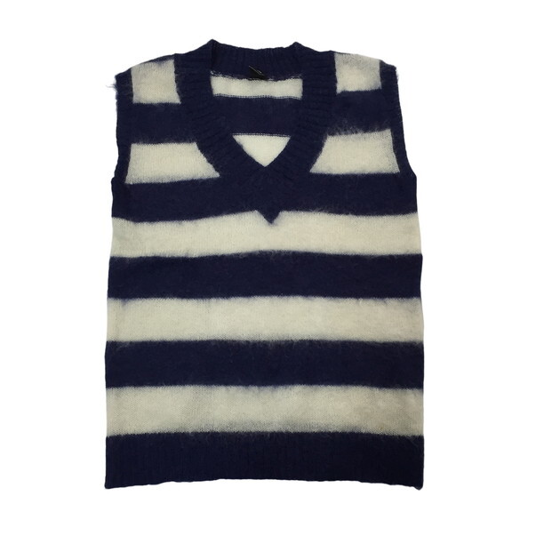 2312F-213 メンズ SHIPS シップス ブルー ベスト 【送料一律！800円】