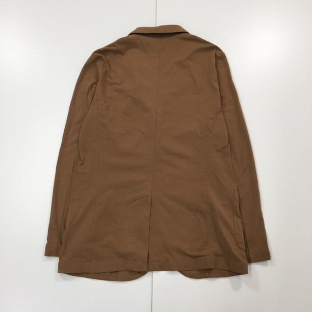 2312F-272 メンズ THE SHOP TK ザ ショップ ティーケー ブラウン テーラードジャケットブレザー L 【送料一律！800円】_画像4