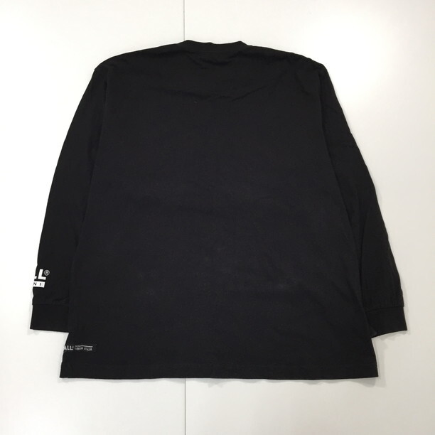 2312F-134 メンズ BALL ボル ブラック 長袖Tシャツ LL 【送料一律！800円】