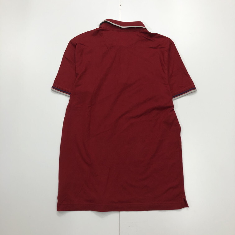 2505F-112 メンズ BANANA REPUBLIC バナナリパブリック レッド ポロシャツ M 【送料一律！800円】_画像4