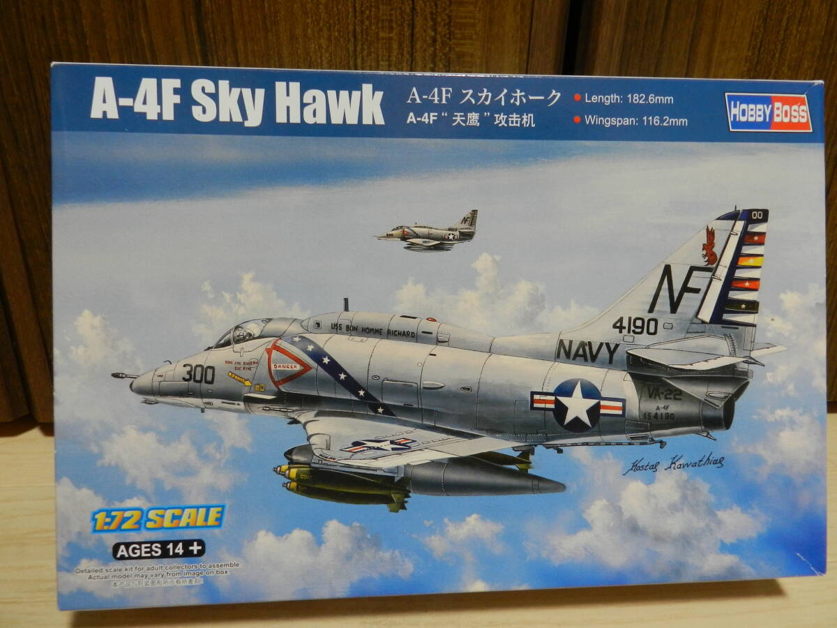 １／７２　A-4F　スカイホーク　＜HOBBY BOSS＞