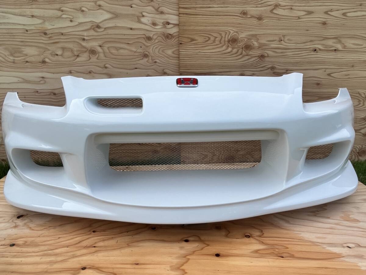 ■ ings S2000フロントバンパー■N-SPECグランプリホワイトAP1AP2 ホンダコーティンググランデ施工済みイングスエアロ 引き取り限定_画像1