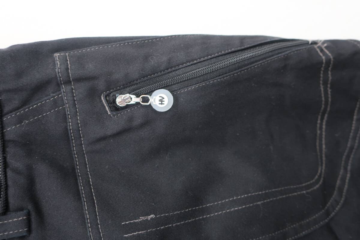 【美品】Hole Victory(ホールビクトリー) パンツ 黒 レディース L ゴルフウェア 2507-0318 中古_画像2