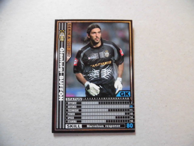 WCCF　2001-2002 黒 ジャンルイジ?ブッフォン 097 /288