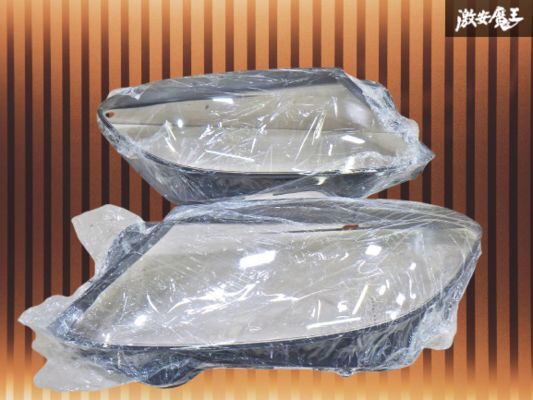 【新品】TIEAUR メルセデスベンツ W222 Ｓクラス 2014年～2017年 前期 LED ヘッドライト用 リペアレンズ 透明 クリア 左右 即納 棚2F-O-6_画像1