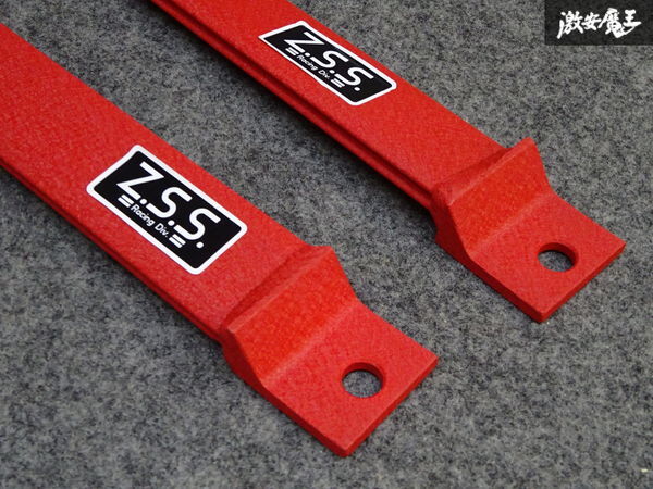 ☆Z.S.S. ブレース ホンダ フィット GK5 2013~2020年 2WD 1.5L リア ロアタイバー 左右 ボディー補強 新品 在庫有り!_画像2