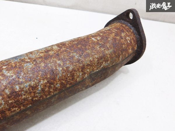 【ストア出品】社外 FD3S RX-7 RX7 13B 砲弾 セミステン マフラー リアピース リヤマフラー 出口115φ メイン80φ 曲がり無し 棚G-3_画像9