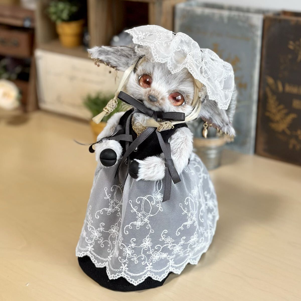 アートドール　獣人　ぬいぐるみ Yahoo!オークション - 狼男(タイプ狐)のアートドール 獣人