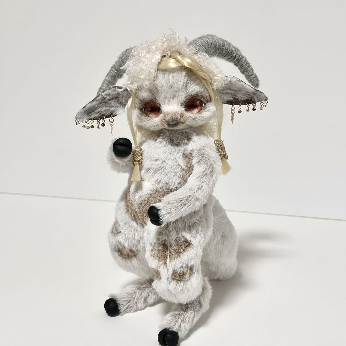 アートドール　獣人　ぬいぐるみ Yahoo!オークション - アートドール〜ケモ人〜ハンドメイド