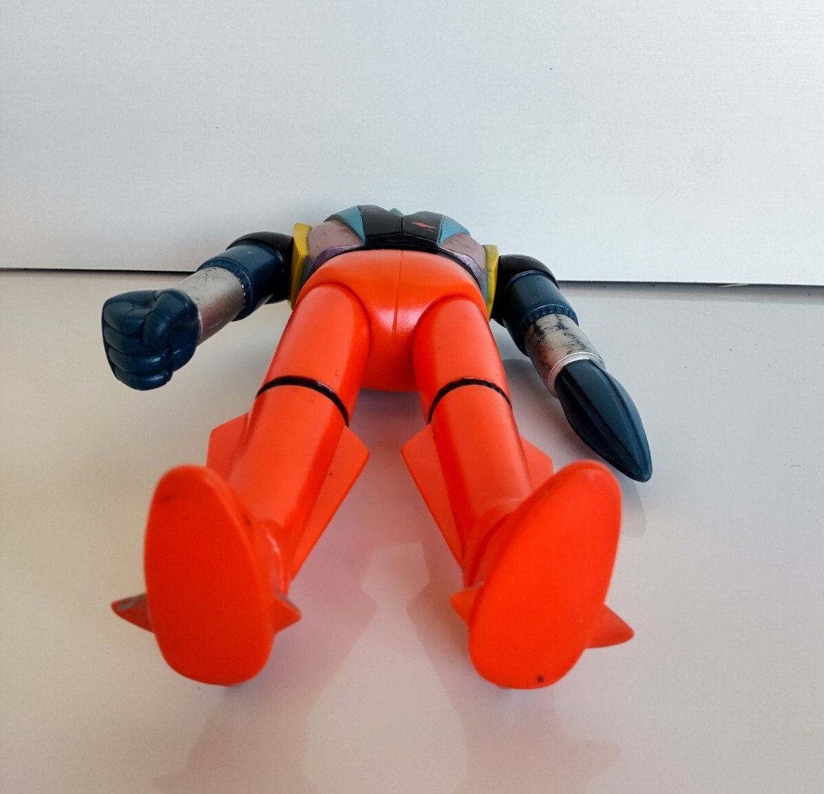 【中古品】昭和 当時物 ゲッターロボ ゲッターライガー ソフビ 当時物 ゲッターライガー ソフビ ゲッターロボ 約23cm バンダイ