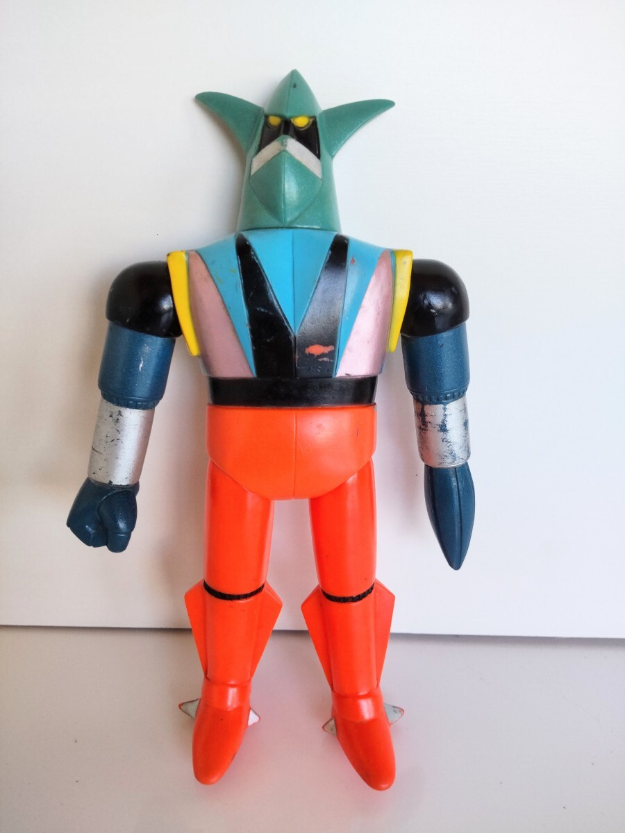 【中古品】昭和 当時物 ゲッターロボ ゲッターライガー ソフビ 当時物 ゲッターライガー ソフビ ゲッターロボ 約23cm バンダイ