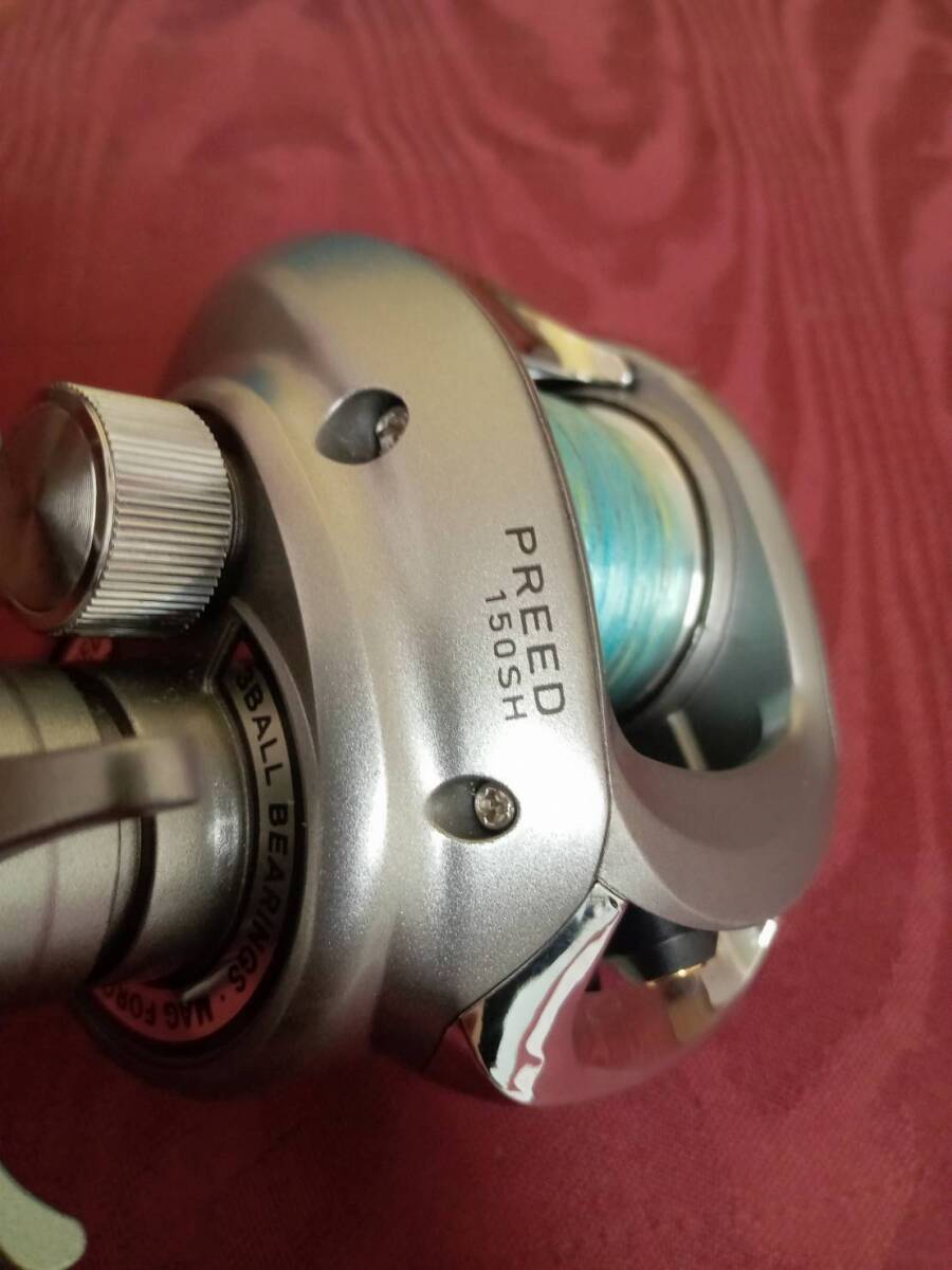 【DAIWA PREED 150SH ベイトリール】アウトドア 釣り具 スポーツ【C9-4-1】0829_画像4