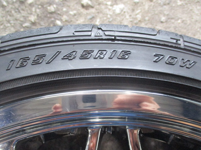 ｉ－１５２０７　ロクサーニＥＸ　ダブルコア　１６５／４５Ｒ１６　グッドイヤー　ＬＳ２０００ＨＢⅡ　２０１０年製　８分山　２本_画像10