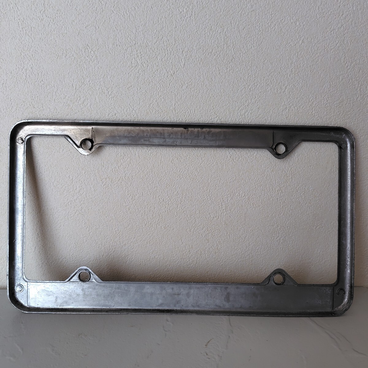 ヴィンテージ70s USA ナンバープレート・フレーム HAPINESS IS...BEING A FAMILY 31.3cmx17.3cm_画像5