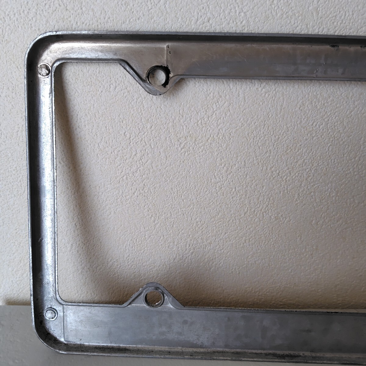 ヴィンテージ70s USA ナンバープレート・フレーム HAPINESS IS...BEING A FAMILY 31.3cmx17.3cm_画像6