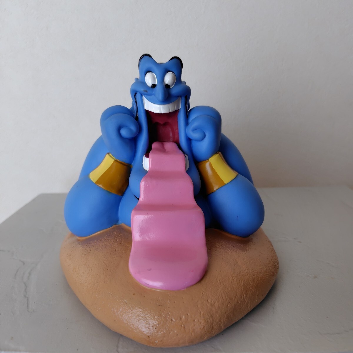 90s Aladdin Aladdin ji- колено sofvi копилка длина 29.7cm Disney